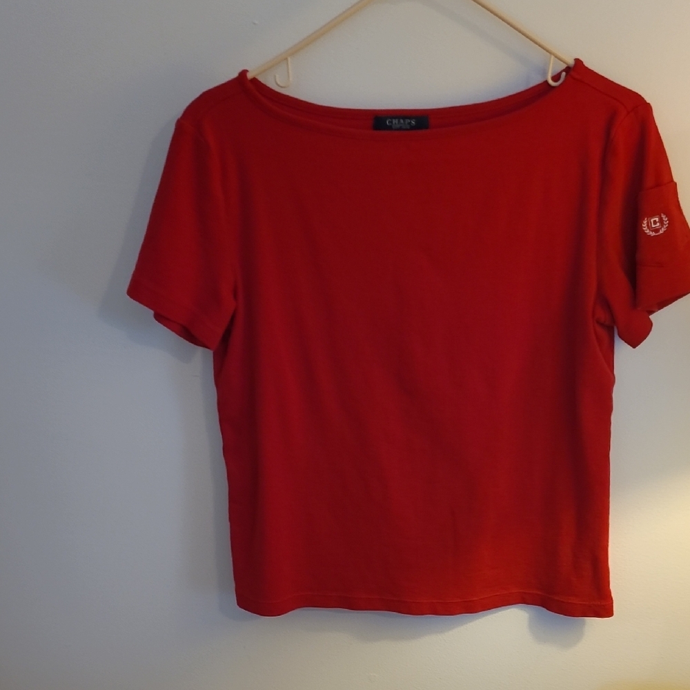 Chaps Red Tee Shirt